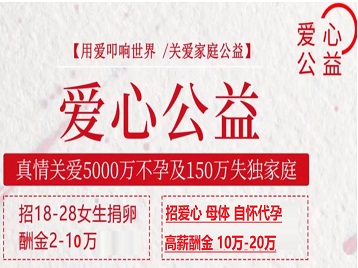 连云港市捐卵助孕生子 爱心志愿者招募